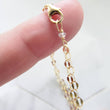 Load image into Gallery viewer, Double Link Bracelet • Two Strand Gold Bracelet • Delicate Chain Bracelet • Stacking Bracelet • Layering Bracelet • Dainty Gold Bracelet