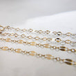 Load image into Gallery viewer, Delicate Gold Bracelet • Two Sizes • Dainty Lace Chain • Gift For Her • Essential Chain Bracelet • Must Have Gold Bracelet • Layering Style