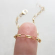 Load image into Gallery viewer, Gold Link Bracelet • Layering Bracelet • Minimalist Jewelry • Gold Links • Gift For Her • Stacking Bracelet • Layering Bracelet