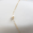 Load image into Gallery viewer, Single Pearl Necklace • Tiny Pearl • Minimalist Jewelry • Delicate Layering Necklace • Bridesmaid Gift • Gift For Her • Freshwater Pearl