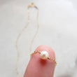 Load image into Gallery viewer, Single Pearl Necklace • Tiny Pearl • Minimalist Jewelry • Delicate Layering Necklace • Bridesmaid Gift • Gift For Her • Freshwater Pearl