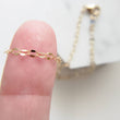 Load image into Gallery viewer, Dainty Gold Necklace • Fancy Link Necklace • Lace Chain • Layering Chain • Gift For Her • Minimalist Jewelry • Everyday Jewelry