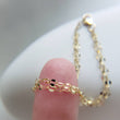 Load image into Gallery viewer, Double Link Bracelet • Two Strand Gold Bracelet • Delicate Chain Bracelet • Stacking Bracelet • Layering Bracelet • Dainty Gold Bracelet