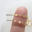 Load image into Gallery viewer, Delicate Gold Bracelet • Two Sizes • Dainty Lace Chain • Gift For Her • Essential Chain Bracelet • Must Have Gold Bracelet • Layering Style