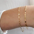 Load image into Gallery viewer, Delicate Gold Bracelet • Two Sizes • Dainty Lace Chain • Gift For Her • Essential Chain Bracelet • Must Have Gold Bracelet • Layering Style