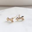 Load image into Gallery viewer, Tiny Gold Arrow Studs • Small Stud Earrings • Dainty Gold Studs • Small Silver Arrows • Delicate Arrow Earrings