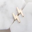 Load image into Gallery viewer, Lightning Bolt Studs • Silver Lightning Bolts • Tiny Silver Studs • Thunderbolt Earrings • Lightning Earrings • Gift For Her • Dainty Studs