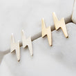 Load image into Gallery viewer, Lightning Bolt Studs • Silver Lightning Bolts • Tiny Silver Studs • Thunderbolt Earrings • Lightning Earrings • Gift For Her • Dainty Studs