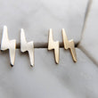 Load image into Gallery viewer, Lightning Bolt Studs • Silver Lightning Bolts • Tiny Silver Studs • Thunderbolt Earrings • Lightning Earrings • Gift For Her • Dainty Studs