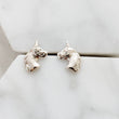 Load image into Gallery viewer, Tiny Unicorn Stud Earrings • Cute Little Unicorns • Gold Unicorn Earrings • Magical Unicorn Studs • Sweet Stud Earrings • Einhorn Studs