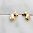 Load image into Gallery viewer, Tiny Unicorn Stud Earrings • Cute Little Unicorns • Gold Unicorn Earrings • Magical Unicorn Studs • Sweet Stud Earrings • Einhorn Studs