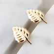 Load image into Gallery viewer, Little Leaf Studs • Tiny Leaf Earrings • Gold Leaves • Delicate Leaf Studs • Minimalist Stud Earrings • Dainty Leaf Earrings • Gift For Her