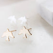 Load image into Gallery viewer, Sweet Little Bird Studs • Tiny Swallow Earrings • Delicate Post Earrings • Tiny Bird Studs • Little Stud Earrings • Gold Bird Studs