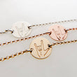 Load image into Gallery viewer, Best Friend Gift • ASL • I Love You • Sign Language Bracelet • Hand Gestures • American Sign Language • Sister Gift • Gift For Her • ILY