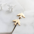 Load image into Gallery viewer, Sweet Little Bird Studs • Tiny Swallow Earrings • Delicate Post Earrings • Tiny Bird Studs • Little Stud Earrings • Gold Bird Studs