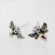 Load image into Gallery viewer, Tiny Honey Bee Studs • Dainty Bee Earrings • Bumble Bee Studs • Tiny Gold Bees • Little Bee Earring Studs • Delicate Bee Jewelry • Gift