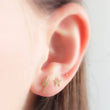 Load image into Gallery viewer, Earring Stud Set • Celestial Studs • Little Star Stud • Crescent Moon Stud • Gold Lightning Bolt • Multiple Piercing Set • Mixed Stud Set