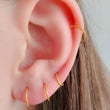 Load image into Gallery viewer, Super Thin Endless Nose Hoop • Tiny Hoop • Sleeper Hoop • Lip Ring • Dainty Earring • Cartilage • Septum • Nose Ring • Eyebrow Ring • 20g