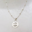 Load image into Gallery viewer, Dainty St. Christopher Necklace • Saint Christopher Medallion • Patron Saint of Travelers • Protection • Religious Jewelry