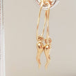 Load image into Gallery viewer, Tiny Italian Horn Hoop Earrings • Thin Gold Hoops • Small Italian Horn • Delicate Hoops • Hoop Earrings • Dainty Jewelry • Good Luck