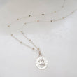 Load image into Gallery viewer, Dainty St. Christopher Necklace • Saint Christopher Medallion • Patron Saint of Travelers • Protection • Religious Jewelry