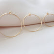Load image into Gallery viewer, Delicate Hoop Earrings • Thin Gold Hoops • Lightweight Hoop Earrings • Modern Style • Silver Hoop Earrings • Minimalist •
