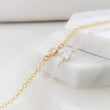 Load image into Gallery viewer, Diamond CZ Bezel Bracelet • Solitaire Bracelet • Layering Bracelet • Delicate Gold & Cubic Zirconia Bracelet • Wedding Jewelry