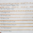 Load image into Gallery viewer, Gold Link Bracelets • Choose Your Style • Layering Bracelet • Box Chain • Sequin Chain • Cuban Curb Link • Paper Clip Link • Chunky Chain