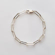 Load image into Gallery viewer, Chunky Paperclip Link Bracelet • Minimalist Chain • Simple Jewelry • Chunky Links • Modern Gold Links • Paper Clip Link • Chunky Chain