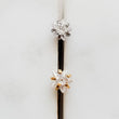 Load image into Gallery viewer, Star CZ Diamond L Bend Nose Stud • 18g or 20g • 316L Surgical Steel • Gold • Delicate Nose Stud • Dainty Stud • Star Shape • Body Jewelry