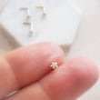 Load image into Gallery viewer, Star CZ Diamond L Bend Nose Stud • 18g or 20g • 316L Surgical Steel • Gold • Delicate Nose Stud • Dainty Stud • Star Shape • Body Jewelry