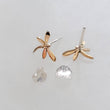 Load image into Gallery viewer, Tiny Dragonfly Stud Earrings • Gold Dragonflies • Insect Studs • Sterling Silver Dragonfly • Post Earrings • Bug Earrings