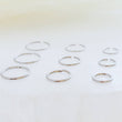 Load image into Gallery viewer, Titanium Endless Hoops • Tiny Hoops • Skinny Hoop • Seamless Hoops • F67 Implant Grade • Cartilage • Tragus • Septum • Nose Ring