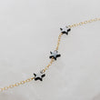 Load image into Gallery viewer, Starry Night Necklace • Hematite Star Choker • Black Star Charms • Healing & Protection Jewelry • Star Choker • Celestial Jewelry