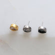 Load image into Gallery viewer, Teardrop Titanium Flat Back Studs • Threadless Push In Bezel Set Teardrop CZ • 20 Gauge • Tiny Comfort Studs • Nap Earrings • Ear Stack