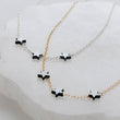 Load image into Gallery viewer, Starry Night Necklace • Hematite Star Choker • Black Star Charms • Healing & Protection Jewelry • Star Choker • Celestial Jewelry