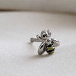Load image into Gallery viewer, Little Bee Nose Stud • Nose Bone Jewelry • Tiny Bee Nose Jewelry • Cute Nose Stud • Surgical Steel • 20 Gauge • Gold Honey Bee