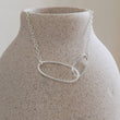 Load image into Gallery viewer, Oval Links Necklace • Linked Pendant • Infinity Necklace • Family Necklace • Sister Necklace • Necklace For Mom • Eternity Links