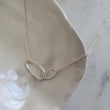 Load image into Gallery viewer, Oval Links Necklace • Linked Pendant • Infinity Necklace • Family Necklace • Sister Necklace • Necklace For Mom • Eternity Links
