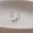 Load image into Gallery viewer, Double Nose Hoop • Spiral Nose Ring • 20 Gauge Surgical Steel • Double Twist • Double Piercing