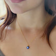 Load image into Gallery viewer, Evil Eye Necklace • Protection Amulet • Lucky Jewelry • Dainty Nazar Charm Necklace • 14K Gold Fill Evil Eye • Glass Evil Eye Talisman