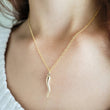 Load image into Gallery viewer, Italian Horn Necklace • Good Luck Charm • Italy Horn • Birthstone Necklace • Necklace Set • Layered Necklaces • Birthday Gift • Amulet Charm