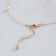 Load image into Gallery viewer, Pretty Pearl Choker • White Freshwater Pearls • Layering Choker • Wedding Jewelry • Thin Gold Chain • Dainty Necklace • Bridesmaid Gift