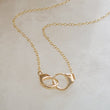 Load image into Gallery viewer, Gold fill Handcuff Choker by Studio Blue on Etsy