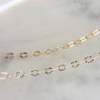 Load image into Gallery viewer, Sparkle Chain Bracelet • Diamond Cut Link • Delicate Gold Bracelet • Stacking • Layering • Gift For Her • Girlfriend Gift • Dainty Jewelry