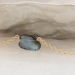 Load image into Gallery viewer, Gemstone Cloud Necklace, Labradorite and 14k gold fill chain, by Studio Blue on Etsy