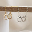 Load image into Gallery viewer, Handcuff Chokers, Gold fill or Sterling silver by Studio Blue on Etsy