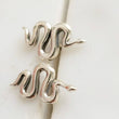 Load image into Gallery viewer, Tiny Snake Studs • Golden Snake Earrings • Small Stud Earrings • Little Snakes • Delicate Post Earrings • Snake Jewelry