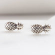 Load image into Gallery viewer, Teeny Tiny Pineapple Studs • Little Silver Pineapples • Baby Pineapple Earrings • Tiny Studs • Hawaiian Style • Little Silver Studs