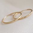 Load image into Gallery viewer, Endless Hoops • Minimalist & Modern • Gift For Her • Sterling Silver Hoops • Ear Stack • Gold Hoops • Waterproof Earrings